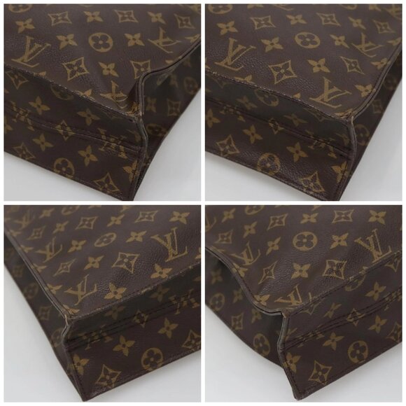 LOUIS VUITTON Monogram Sac Plat Hand Bag M51140 LV Auth 139114 - Picture 14 of 16